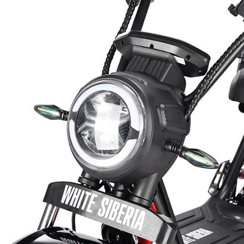 электроскутер WHITE SIBERIA MINI R 3.0 1200W. Фото 11